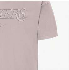 Nike Neues Herren Rundhals besticktes minimalistisches Kurzarm T-Shirt FJ0572-019 - Mauve - Übersicht 4
