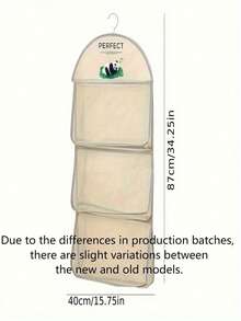 3-Tier Hanging Underwear Socks Bra Storage Mesh Bag, Suitable For Dorm And Home, Wall-Mounted Transparent Pocket Design, Multi-Layer Clothing Storage Organizer, Storage, College Dorm Essentials, Closet Organizer, Storage Rack, Bedroom Decor, Bathroom Organizer - Multicolor - View 5
