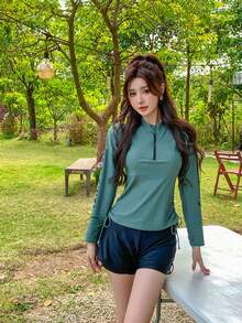 Women Bikini Sets - Green - View 2