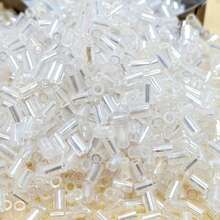 200pcs, 5g/Pack, 3.8mm Common Color Glass Seed Beads Tube, Machine Embroidery Tube, Suitable For Handmade DIY Bracelets, Necklaces, Anklets, Making Hair Accessories, Hanging Ornaments, Handicrafts, Suitable For DIY Charm Bracelet Pendants, Jewelry And Accessory Making - 3.8mm Regular Color Antique Tube, 10 Colors - View 7