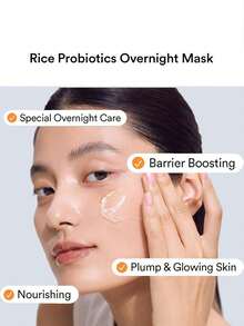 Abib Masker Tidur Pelembap Ragi Beras, Melembapkan dan Menutrisi Kulit Sejernih Kaca, Krim Perbaikan Pelindung Kulit, Tidak Iritasi, Mengunci Kelembapan Secara Mendalam, Cocok untuk Semua Jenis Kulit, Hadiah Liburan, Hadiah Hari Ibu, 80ml/2.7 Fl Oz, Kosmetik Korea - #80ml - View 5