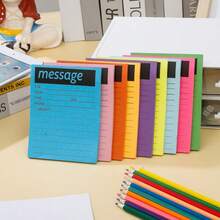 9/4/2pcs/1pc Office Message Template Sticky Notes Pads,Pre-Printed Message Memo Slips,Workplace Call Taking,Desk Reminder & Internal Office Communication,Back To School,Graduation,Birthday & Coworker Gift,Receptionists & Administrative Assistants - one-size - View 4