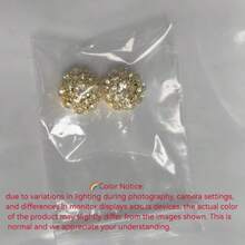 2件組 - 1.5cm小鈕扣蓋，適用於衣物DIY升級、裝飾，水鑽裝飾鈕扣，無需縫製，適用於各種鈕扣衣物，如夾克開襟衫配件 - 水鑽 - 查看 10