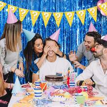 12/24/48pcs Game-Themed Question Mark Pennant Banners, Suitable For Birthday Parties And Themed Parties. Birthday Party Decorations Can Be Used For Indoor And Outdoor Decoration, Room Decoration, And Indoor And Outdoor Hanging Decor. - A - View 7