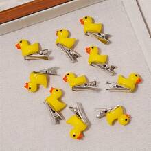 Cartoon DIY Mini Yellow Duck Hair Clip, Cute Personalized Duckling Hair Clip - Cartoon - View 7
