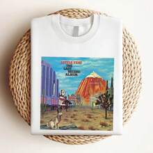 Women's Little Feat Band The Last Record Album 50th Anniversary Print T-Shirt Size S-5XL - White - View 3