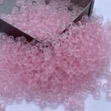 600顆 10g/包 2.5mm 透明磨砂系列玻璃種子珠 彩色玻璃珠管 散珠隔珠 可編織於衣物增加時尚感 也可用於手工DIY製作精美項鍊、手鍊、戒指及其他日常配飾 - 2.5mm透明磨砂古董20色 - 查看 27
