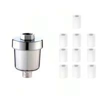 Shower Filter With Replaceable Filter Cartridge, Home Use Shower Water Purifier, Universal For Bathing And Hot Water Heater - Multicolor - View 13