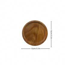 1pc Round Rotating Tray, 360° Swivel Wooden Tray, Kitchen Spice Rack, Tray, Kitchen Accessories, Kitchen Storage And Organization, Round Turntable, Wooden Tray, Spice Container, Kitchen Storage Utensils, Kitchen Decor, Turntable, Solid Wood Tray, Rotating Wooden Tray, 8-Inch Round Multi-Functional Tray, Round Wooden Spice Rack, Suitable For Kitchen Cabinets And Storage Cabinets, Housewarming Gift, Father's Day, Graduation, Birthday Gift - View 9