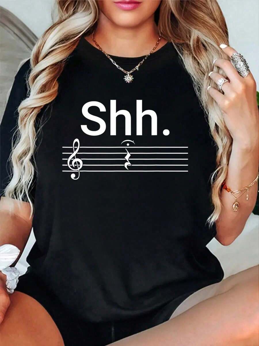 Women T-Shirts - Black 7 - View 1