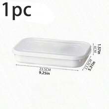 10 piezas Juego de recipientes reutilizables para almacenamiento de alimentos, 5 recipientes + 5 tapas, cajas de almacenamiento para refrigerador, recipientes para congelador con tapas, apilables, cajas de conservación de alimentos, recipientes para congelar carne, cajas para mantener la frescura de las frutas, cajas bento - Multicolor - Ver 13