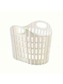 Household Foldable Laundry Basket, Large Capacity Space-Saving Design, Portable Durable Thickened Moisture-Proof, Clothes/Plush Toys Storage, Suitable For Bathroom Bedroom Living Room, Easy Foldable Storage Basket - Multicolor - View 15
