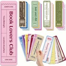 30pcs Ticket Style Book Club Paper Bookmarks - Back To School Gifts For Book Lovers - Multicolor - View 4