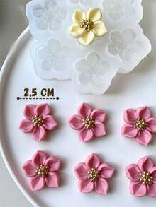 1pc/2pcs 3D Cherry Blossom Silicone Mold, Creative DIY Mold, Suitable For Aromatherapy Candles/Clay, Home Decor/Gift Accessories Epoxy Resin Mold, Handmade Casting Mold, Art Accessories Plaster Mold - 01-straight-eared Rabbit Tray Silicone Mold - View 10