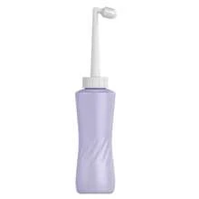 1pc Portable Travel Sitz Bath Bottle, Leak-Proof Women's Hygiene Cleaning Spray Bottle, Portable Intimate Area Hygiene Cleanser, Large Capacity Hand-Held Bidet, 500ml - Multicolor - View 12