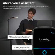 1.83-Inch HD Large Screen Unisex Smartwatch, Voice Assistant, 300mAh Battery, 100+ Sports Modes, IP68 Waterproof Rating, 24-Hour Tracking, Smart Voice Assistant, Customizable Watch Face, Music Control, Camera Control, Phone Positioning - Multicolor - View 2