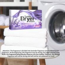 Dryer Sheets Bulk Natural Fabric Softener Sheets Plant Lavender Laundry Softener Naturally Softens Removes Static Cling Drying Machine, Fabric Softening Sheet, Laundry Companion, Deodorizing Aromatherapy Sheet, Anti-Static Laundry Fragrance Sheet - Multicolor - View 4
