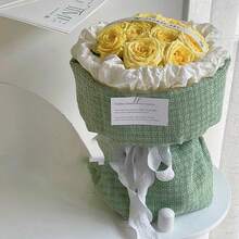 Bubble Fish Tail Tulle Ribbon DIY Bow Weaving Material Cake Packaging Ribbon - Multicolor - View 4