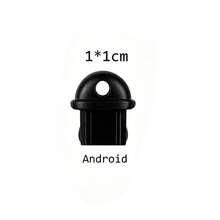 1個 矽膠手機防塵塞 充電孔防塵蓋 適用於 Apple/Android Type-C 介面 - 彩色 - 查看 12