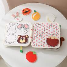 Baby Early Education Bee Cloth Book Toy, Color Identification, Shape Recognition, Parent-Child Interactive Toy, Perfect Gift For Baby - Multicolor - View 7