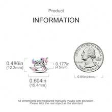 1pc Vintage Country Style S925 Sterling Silver Low-Allergenic Golden Retriever Pet Pig Snail Alarm Clock Wooden Horse Beaded Charm, Suitable For Original Bracelet, Women's DIY Jewelry Making, Birthday Gift - Multicolor - View 8