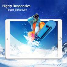 2 pièces Protecteur d'écran en verre trempé pour iPad 5/6 9,7 pouces, Air 1/Air 2, Pro 9,7 2016, Modèles compatibles A1893 A1954 A1822 A1823 A1673 A1566 A1474 - Transparent - Voir 8