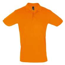 SOLS Mens Perfect Pique Short Sleeve Polo Shirt - 橘色 - 查看 1
