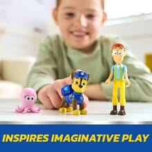 Spin Master , paquete de Figuras de Chase & Capitán Turbot con Figura de Juguete de Pulpo Bebé, Juguetes para Niños y Niñas de 3 Años en Adelante - Persecución y el Capitán Turbot - Ver 2
