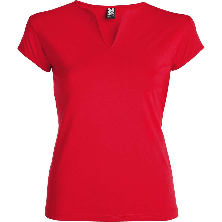 Roly Womens/Ladies Belice T-Shirt - Red - View 1