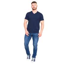 Duke Mens D555 Signature T-Shirt - Navy - View 3