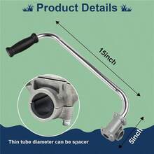 Ergonomic Trimmers Grip String Strimmer Handle W/Bracket For 26/28mm Tube - A - View 3