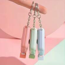pdva 3pcs Mini Square Retractable Tape Measure (With Keychain), 150cm/59in Dual Scale Soft Tape, Portable Pocket-Sized Body Sewing Ruler, Suitable For Clothing, Waist And Craft Measurement - Multicolor - View 4
