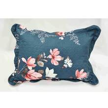 3-Piece Set: Double-Sided Queen Bedspread, Patchwork Quilt, Ultra Patch - Paris Night - View 3