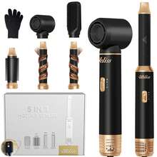 UKLISS 2026 New 6-In-1 Hot Air Styling Blow Dryer Brush Set LED Temperature Display + Large Air Diffuser | 6 Detachable Replacement Heads + 3 Precise Temperature Control | Auto Curling And Multi-Style Styling (Curly/Wavy/Straight/Voluminous) | Frizz-Free, Anti-Static, Long-Lasting Hold | Suitable For All Hair Types (Fine/Thick/Curly/Straight) | Ideal Gift (Valentine's Day/Easter/Carnival) | Suitable For Hair Salon/Home/Travel/Commute/Vacation/Party/Carnival Parade - Multicolor - View 13