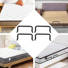 YUNRUX 4 Mattress Holders To Prevent Mattresses From Slipping, Mattress Racks 10-30cm - Black - View 11