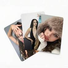 55張 KATSEYE 唯美照片卡，55張 K-Pop Lomo 卡，全息防水高清復古風偶像收藏卡，適合女孩房間裝飾與收藏 - 彩色 - 查看 7
