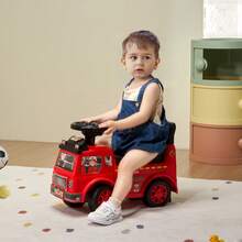 Toddler Ride-On Car For 1-3 Year Olds, Ride Racer, Toddler Ride-On Toy, Classic Kids Car With Musical Steering Wheel And Under-Seat Storage - Con Volante Musical - View 9