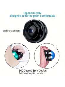 1 pieza Bola de masaje, herramienta de automasaje, puede relajar los músculos, adecuada para hombros, cuello, espalda, pies y todo el Body, masaje de tejido profundo, alivia los puntos de gatillo y los nudos musculares, perfecta para yoga, escuela, regreso a la escuela, viajes, hogar, spa, artículos esenciales de viaje y artículos esenciales del hogar. - ninguno - Ver 7