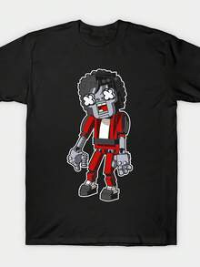 Men T-Shirts - 黑色 - 查看 1