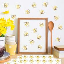 250 pièces/10 feuilles Autocollants abeille dorée 10 feuilles Étiquettes abeille convenant aux petites entreprises Autocollants de scellage minimalistes de mode auto-adhésifs Étiquettes pour scellage d'enveloppe Cadeaux de fête Étiquettes adhésives Autocollants décoratifs convenant aux mariages Fêtes de douche Fêtes de révélation de genre et Rassemblements et Emballage de cadeaux d'anniversaire, Autocollants de scellage de cadeaux colorés Autocollants décoratifs Petites abeilles décoratives Décorations de remise de diplômes Cadeaux de demoiselle d'honneur Cadeaux de Pâques Autocollants de mariage Décoration de mariage - Dessin animé - Voir 4