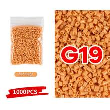 2.6mm Sundymot Fuse Beads, 1000PCS+ Maillard Coffee Color Series Individually Packaged, Not Easy To Spill, DIY Pendant Keychain, Jewelry Making Craft Supplies, Graduation Season Back To School Season, Christmas, Party Birthday Gift, Multicolor 2.6mm Fuse Bead Bulk Refill Kit - 2.6mm Puzzle Beads - View 17