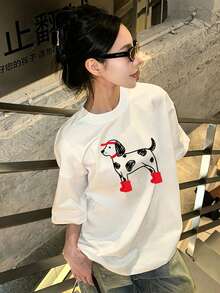 Women T-Shirts - White - View 1