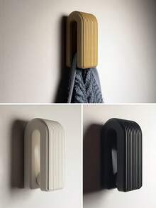 Gravity Wall-Mounted Towel Rack With Auto Lock, Novel Towel Holder, Unique Surprise Gift - Multicolor - View 8