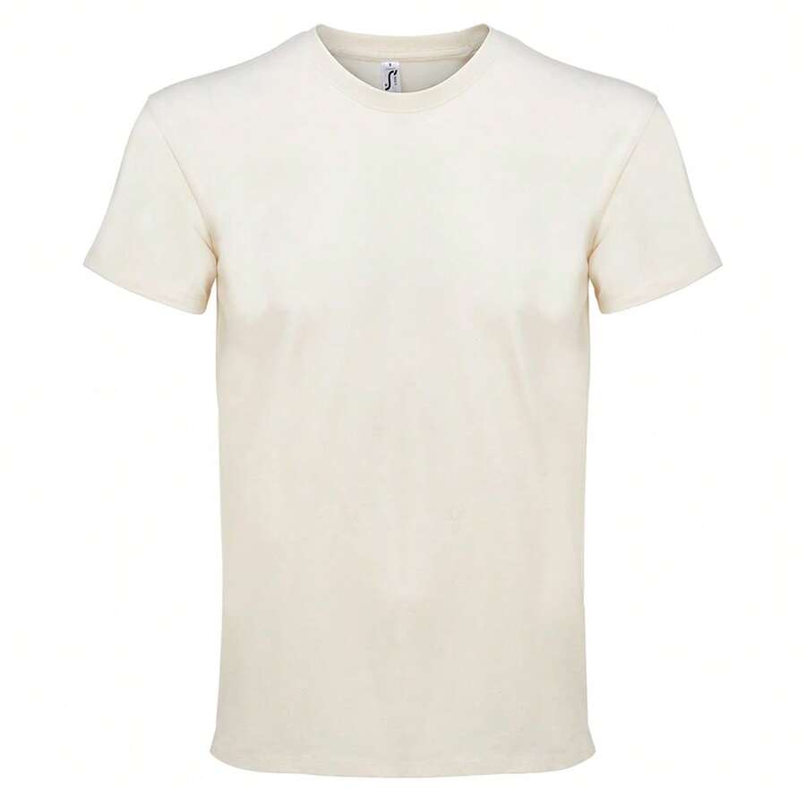 SOLS Mens Imperial T-Shirt - Natural - View 1