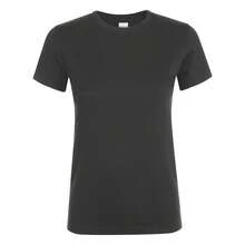 SOLS Womens/Ladies Regent Short Sleeve T-Shirt - Dark Grey - View 4