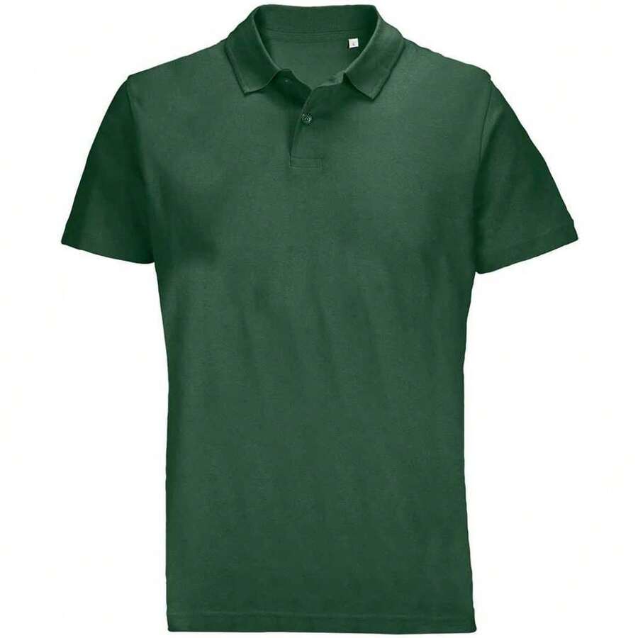 SOLS Unisex Adult Pulse Pique Polo Shirt - Bottle Green - View 1