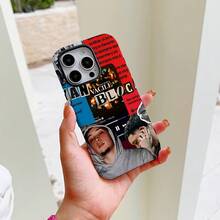 Funda para Teléfono: Funda para Teléfono Hot Singer Y-Yan B-Block Compatible con iPhone 17 16 15 14 13 12 11 Pro Max Air Plus, Antigolpes, Carcasa Rígida de PC de Doble Capa - Rojo - Ver 4