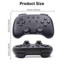 Classic Retro 2.4G Wireless Game Controller, Compatible With SF3000/SF3000HD/SF3500/GB350 Handheld Game Consoles - View 8