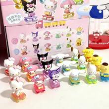 (1件隨機) 正版授權 Sanrio 星座桌面擺飾，Hello Kitty 主題迷你桌面裝飾，成人居家裝飾配件，14+ - 彩色 - 查看 1