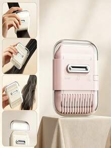 5-In-1 Bangs Thinning Comb And Hair Trimming Tool For Women, Multi-Functional Hair Cutting Comb With Adjustable Settings For Home Haircuts, Hair Ends Trimming, Exquisite Girl's Bangs Clipper Comb - Hair Thinning Tool - View 11